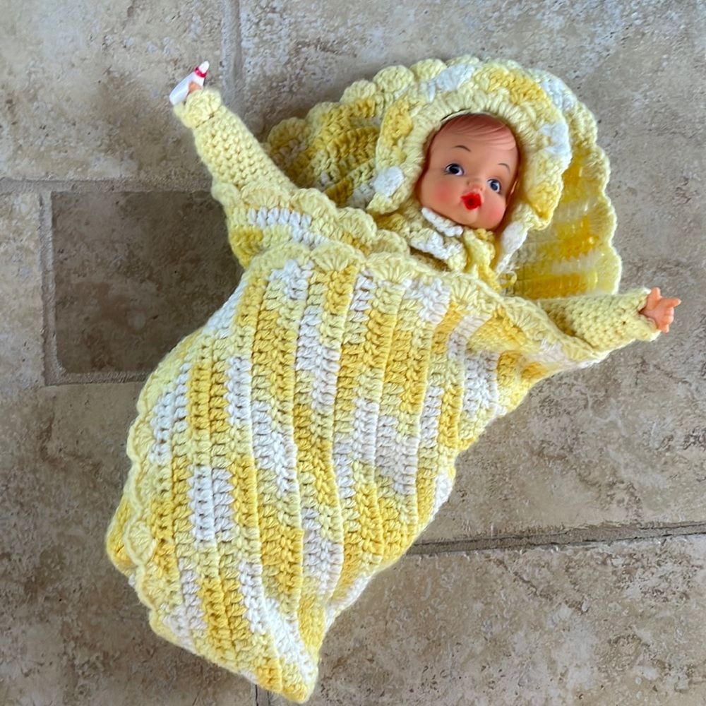 VTG Blanket Baby Doll